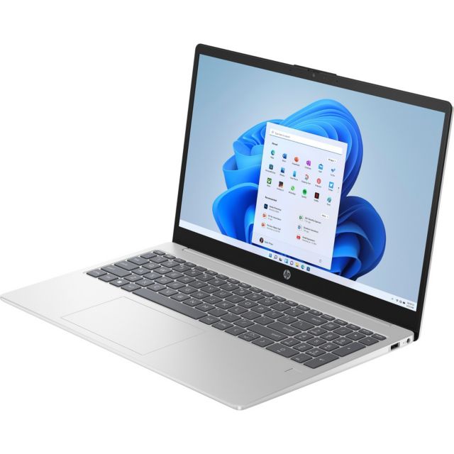 HP 15.6'' Notebook R7 8GB 256GB W11H, Natural Silver