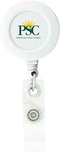 Pensacola State College Retractable Badge Holder