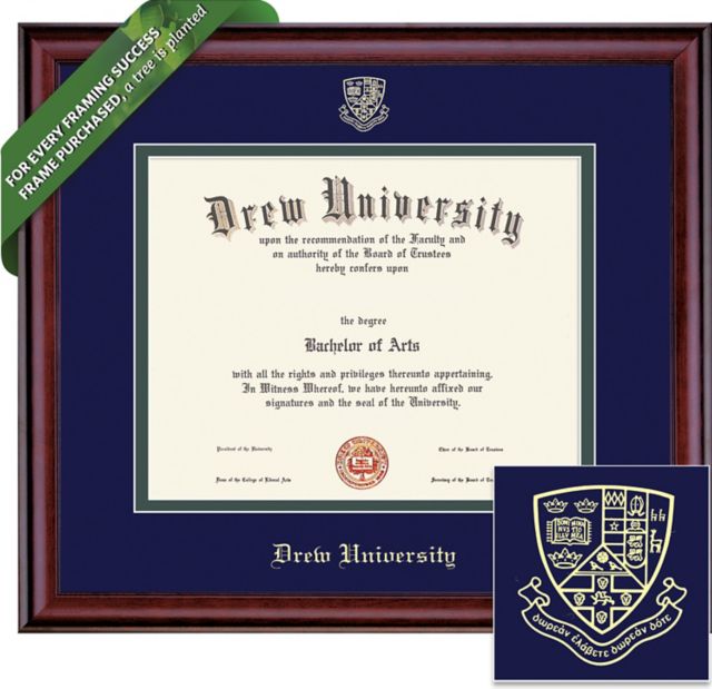 Drew University 8'' x 10'' Classic Diploma Frame