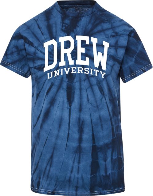 Drew University Tie Dye Short Sleeve T-Shirt