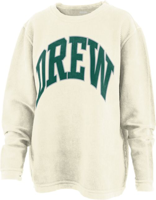 Drew University Women's Corded Crewneck Sweatshirt