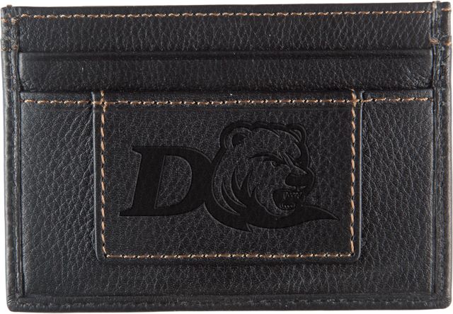 Drew University Leather Card Holder
