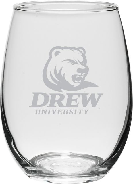 Drew University 21 Oz. Rangers Wine Glass