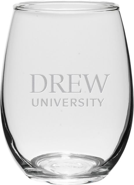 Drew University 21 oz. Wine Glass