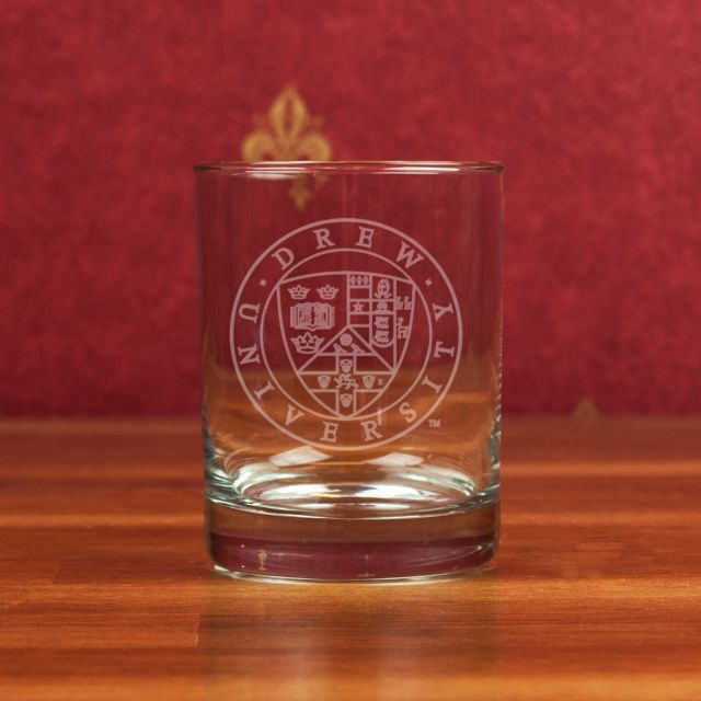 Drew University 14 oz. Glass
