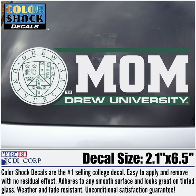 Drew University Mom Decal