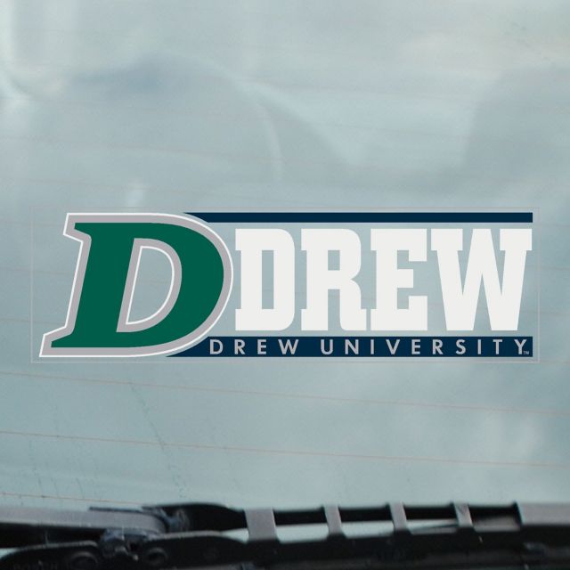 Drew University Cling Decal