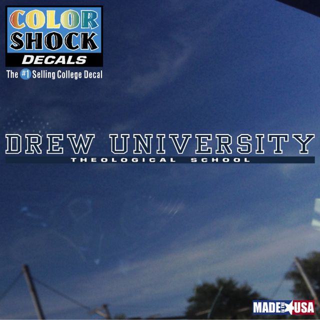 Drew University Theological School Strip Decal