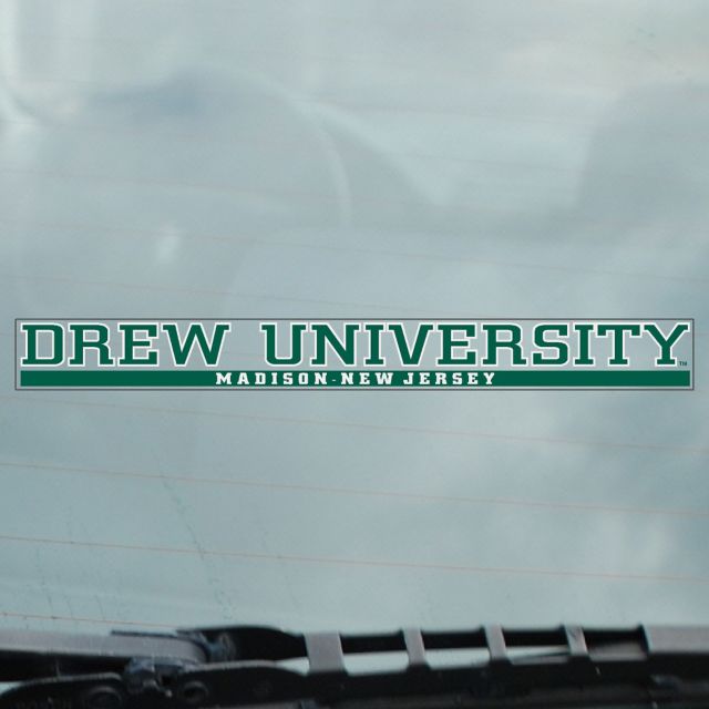 Drew University Strip Decal