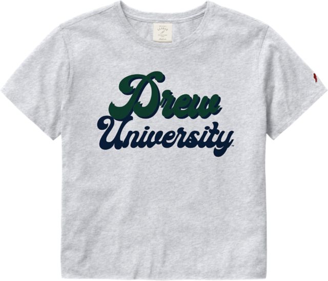Drew University Rangers Cropped Short Sleeve T-Shirt
