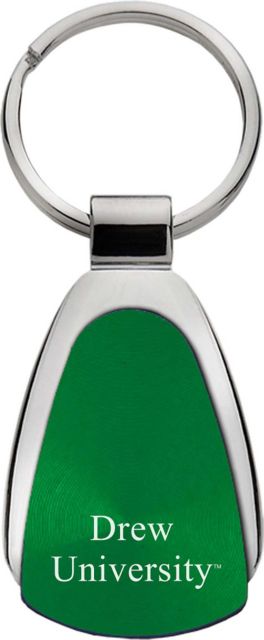 Drew University Teardrop Keytag