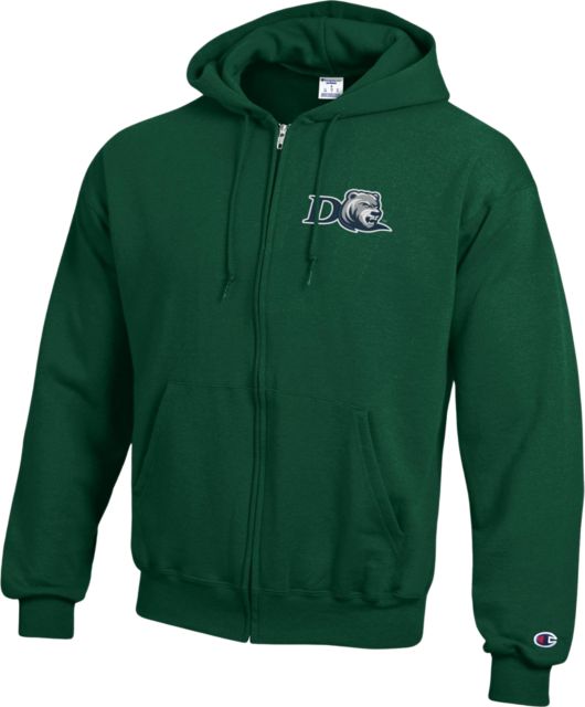 Drew University Full Zip Hooded Sweatshirt