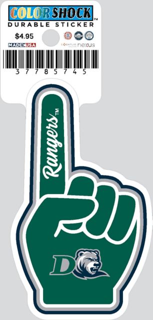 Drew University Rangers Durable Sticker