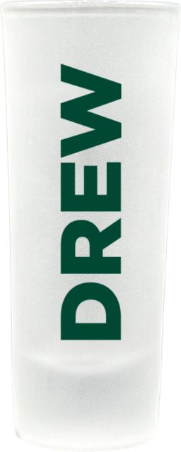 Drew University Frosted Collector's Glass