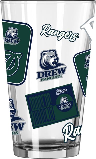 Drew University 16 oz. Pint Glass