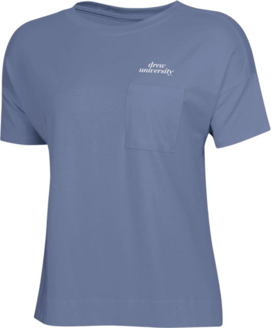 Drew University Women's Pocket Short Sleeve T-Shirt