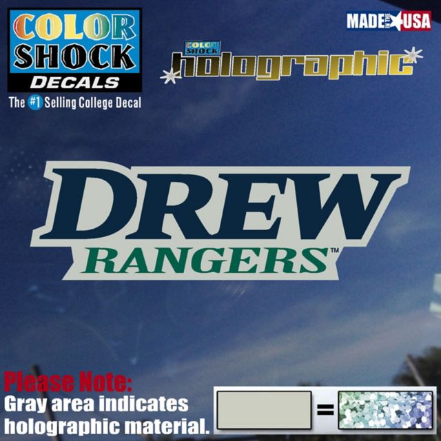 Drew University Hologram Decal
