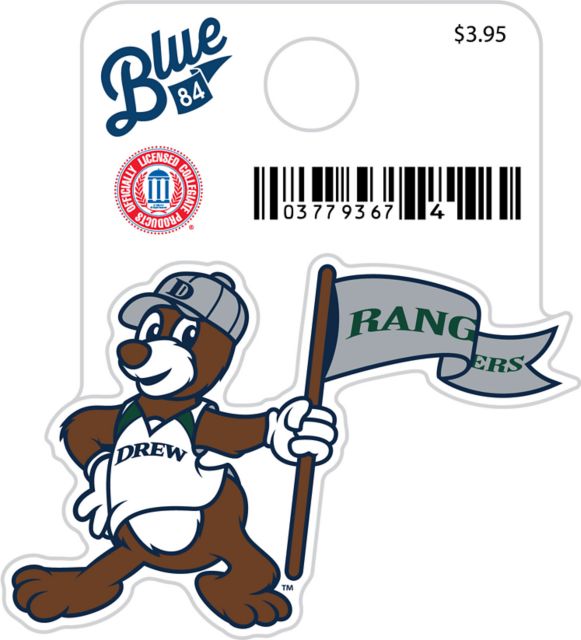Drew University Rangers Mini Sticker