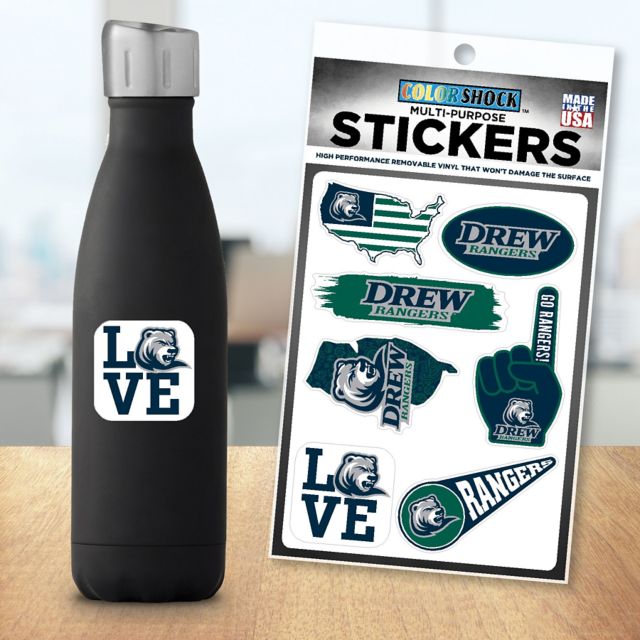 Drew University 7.5'' x 7.5'' Sticker Sheet