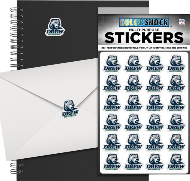 Drew University 7.5'' x 7.5'' Sticker Sheet