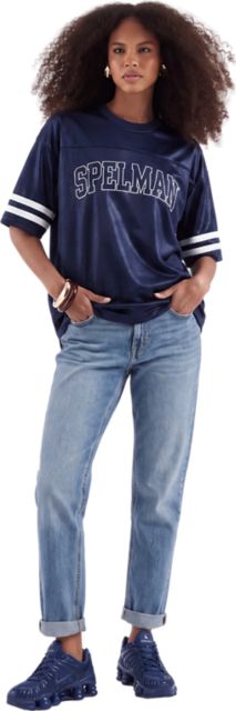 Spelman College Women's Sparkle Short Sleeve T-Shirt Jersey