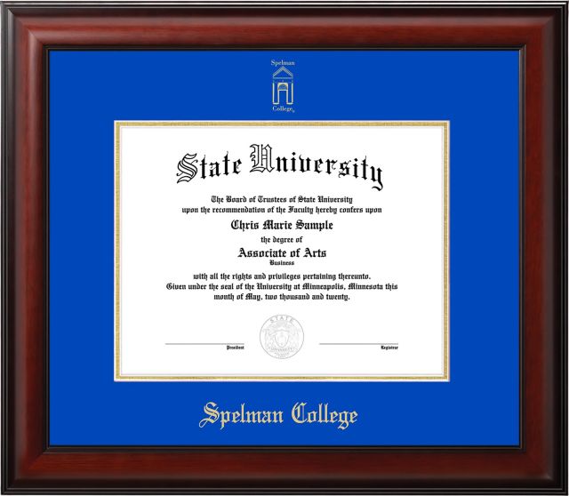 Spelman College 11 in. x 8.5 in. Diploma Frame