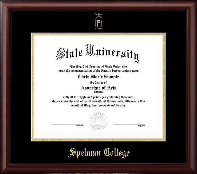 Spelman College 11 x 14 Diploma Frame