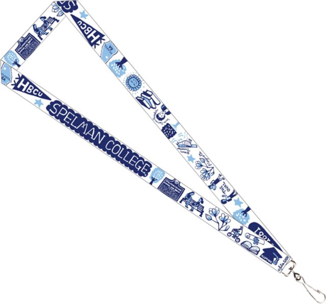 Spelman College 3/4'' Lanyard