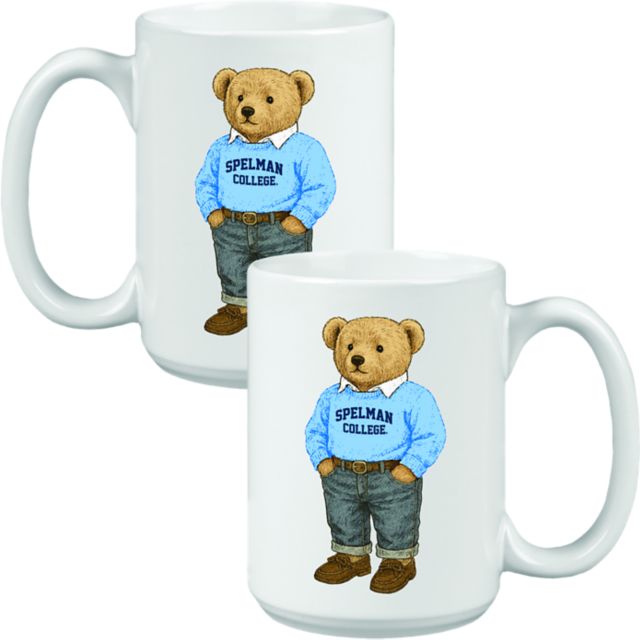 Spelman College 15 oz. Teddy Bear Mug