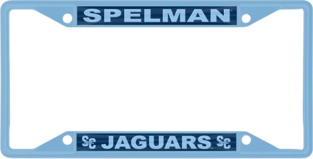 Spelman College Jaguars License Plate Frame