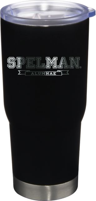 22 oz Matte Black Stainless Steel Tumbler Alumni