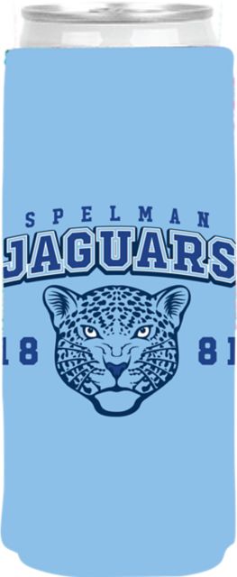 Spelman College Jaguars Slim Can Coozie