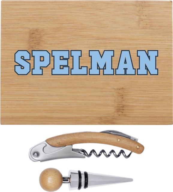 Spelman College Bamboo Wine Tool Set