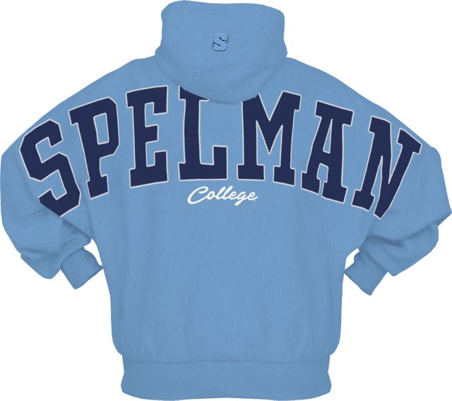 Spelman College Jaguars Women's Oversized Hooded Sweatshirt