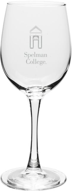 Spelman College 12 oz Wineglass