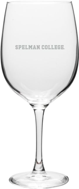 Spelman College 19 oz. Wine Glass