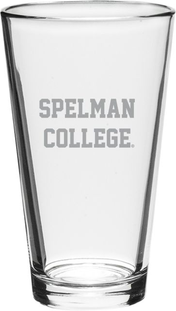 Spelman College 16 oz. Mixing Glass