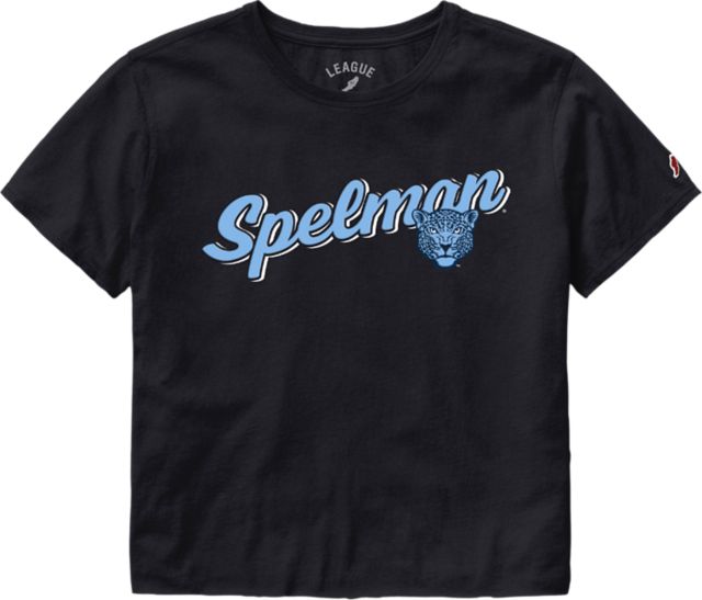 Spelman College Jaguars Women's Crop Short Sleeve T-Shirt