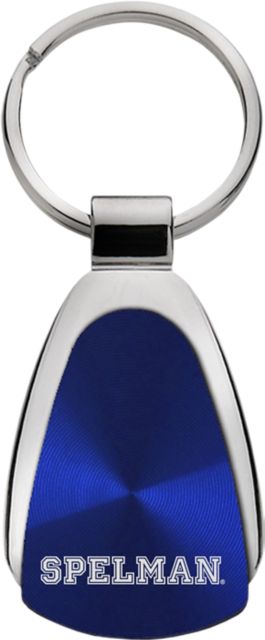 Spelman College Teardrop Keychain