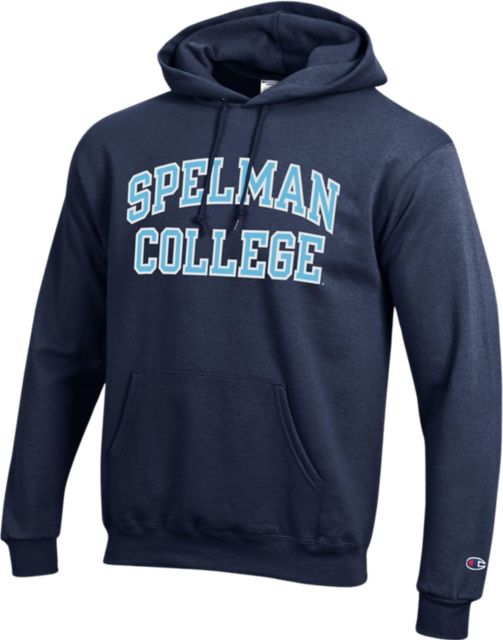 Hooded college sweatshirt hotsell