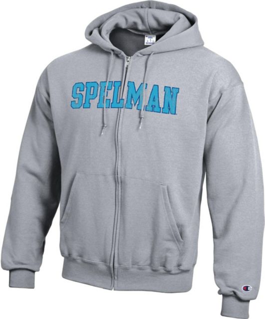 Spelman College Full Zip Hooded Sweatshirt Spelman College