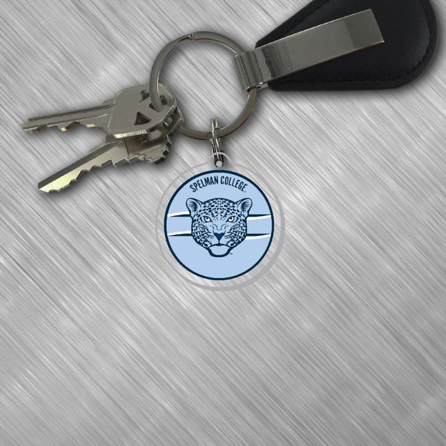 Spelman College Jaguars Laser Cut Keytag