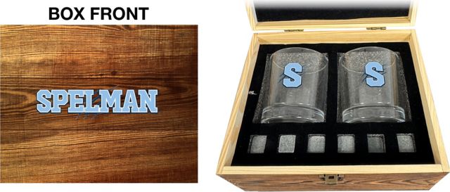 Spelman College Rock Glass Box Set