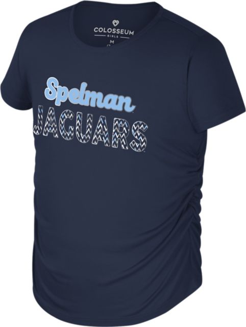 Spelman College Jaguars Youth Runched Short Sleeve T-Shirt