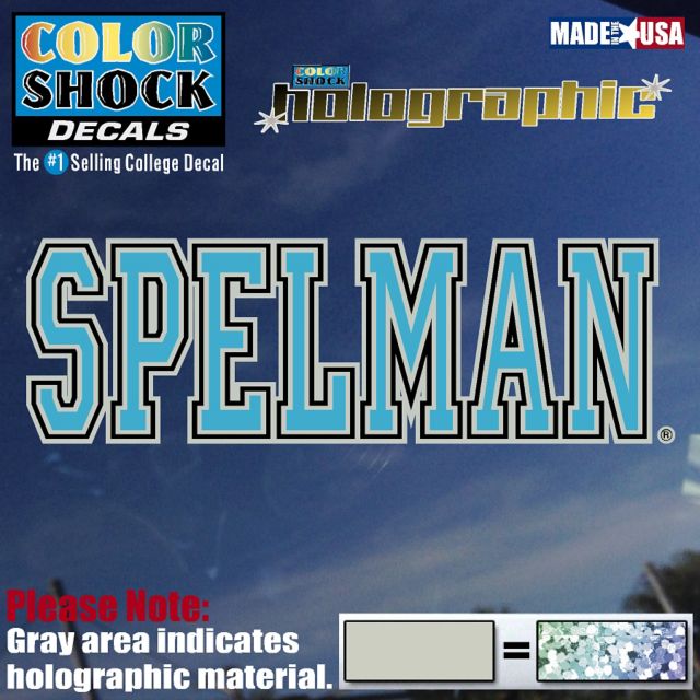 Spelman College Hologram Decal