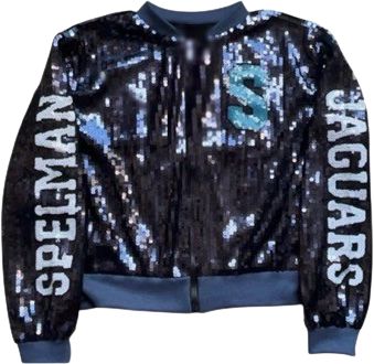 Spelman College Women's Sequin Bomber Jacket