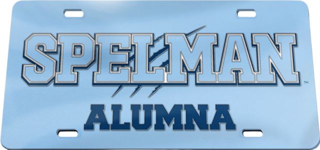Spelman College Alumni License Plate