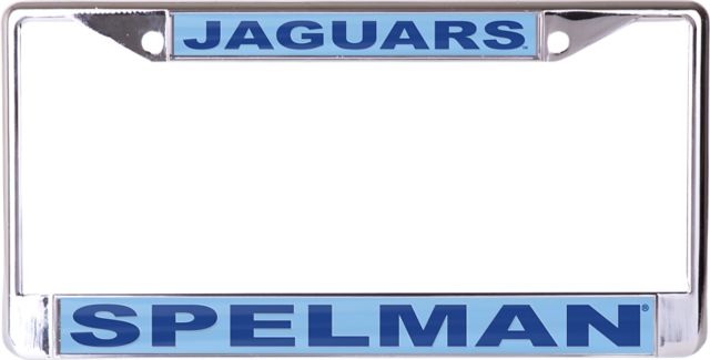 Spelman College Jaguars License Plate Frame