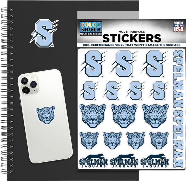 Spelman College Jaguars Sticker Sheet