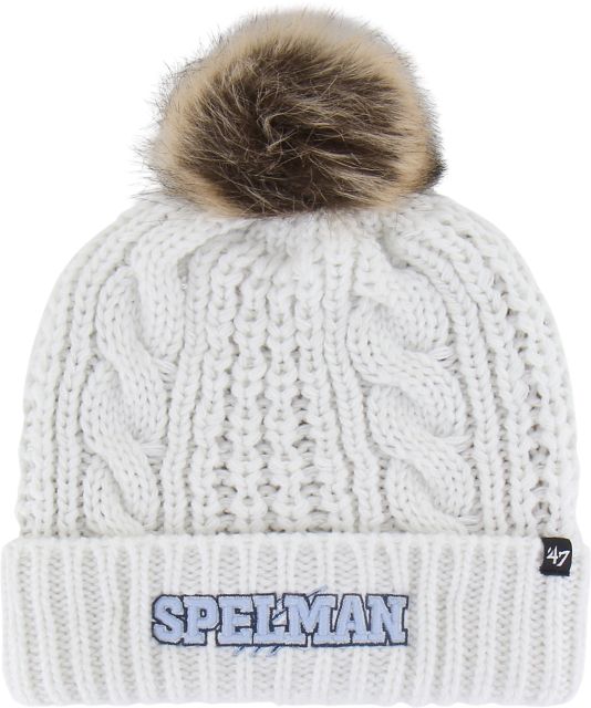 Spelman College Women's Fur Pom Beanie
